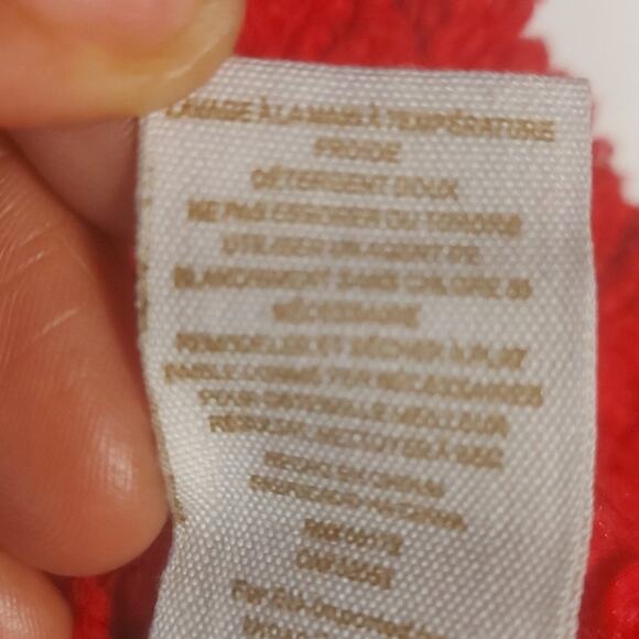 Free People Pink V- Neck Sweater S Cozy Casual Dopamine Boho Barbie Classic - Picture 8 of 8